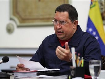 Уго Чавес на заседании правительства 29 марта 2012 года. Фото (c)AP Уго Чавес на заседании правительства 29 марта 2012 года. Фото (c)AP