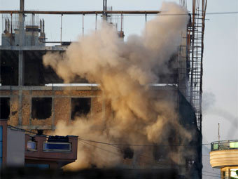 Район боев в Кабуле. Фото Reuters Район боев в Кабуле. Фото Reuters