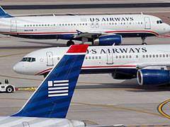 Самолеты авиакомпании US Airways. Фото (c)AP