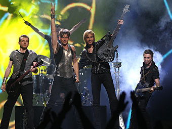 Группа Litesound на "Евровидении". Фото РИА Новости, Валерий Мельников