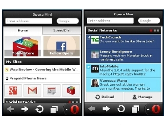 Opera Mini 7, изображения с сайта wapreview.com Opera Mini 7, изображения с сайта wapreview.com