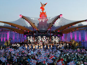 Концерт в Букингемском дворце. Фото Reuters