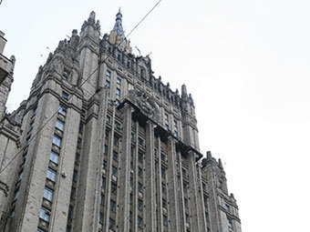 Здание МИД РФ. Фото 'Ленты.ру' Здание МИД РФ. Фото 'Ленты.ру'