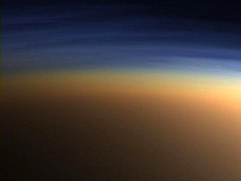Атмосфера Титана Фото NASA