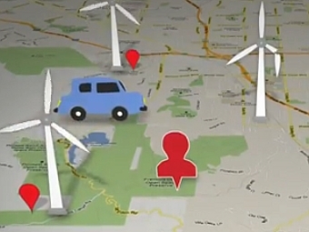 Кадр из рекламного ролика Google Maps Coordinate