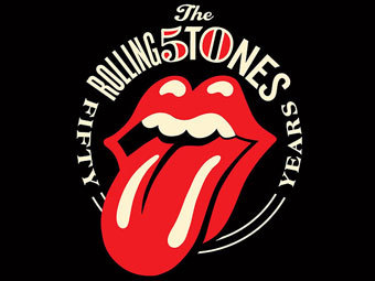 Обновленный логотип The Rolling Stones