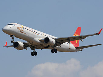 Самолет 'Тяньцзиньских авиалиний'. Фото с сайта planespotters.net Самолет 'Тяньцзиньских авиалиний'. Фото с сайта planespotters.net