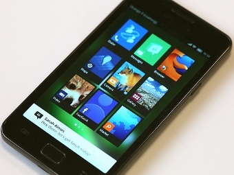 Смартфон Galaxy S II с ранней версией Boot to Gecko, фото с сайта Mozilla