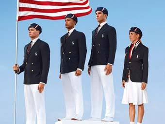 Форма команды США для церемонии открытия Олимпийских игр. Фото ©AP