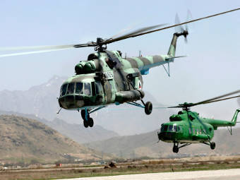 Ми-17 ВВС Афганистана. Фото с сайта aeac.ru