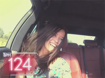 Кадр из рекламного ролика Lexus 