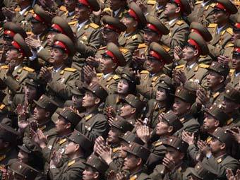Военные КНДР. Фото (c)AFP Военные КНДР. Фото (c)AFP