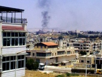 Хама. Архивный кадр Shaam News Network, переданный по каналам (c)AFP Хама. Архивный кадр Shaam News Network, переданный по каналам (c)AFP