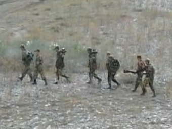 Спецоперация в Таджикистане. Кадр "Первого канала"