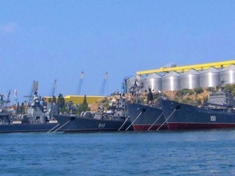 Корабли Черноморского флота РФ. Фото пользователя Cmapm с сайта Википедии