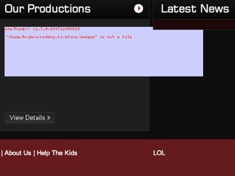 Скриншот сайта redsky.tv, взломанного хакером