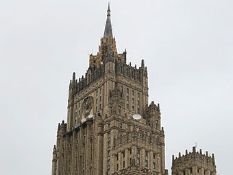 Здание МИД РФ. Фото 'Ленты.ру' Здание МИД РФ. Фото 'Ленты.ру'