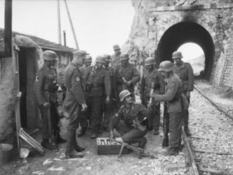 Немецкие солдаты в Греции. Фото Bundesarchiv