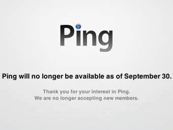 Оповещение о закрытии Ping. Изображение с сайта 9to5mac.com