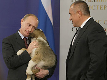 Владимир Путин и Бойко Борисов в Софии, 2010 год. Фото РИА Новости, Алексей Никольский Владимир Путин и Бойко Борисов в Софии, 2010 год. Фото РИА Новости, Алексей Никольский