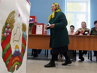 Выборы в Белоруссии. Архивное фото ©AFP