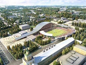 Макет стадиона в Ярославле. Фото с сайта yuga.ru