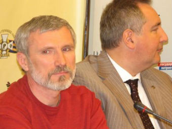 Алексей Журавлев (слева) и Дмитрий Рогозин. Фото с сайта rodina.ru