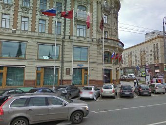 Угол Моховой и Тверской. Фото из сервиса Google Street View