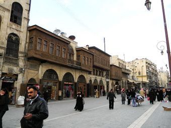 Крытый рынок в Алеппо, январь 2011 года. Фото пользователя Preacher lad с сайта en.wikipedia.org