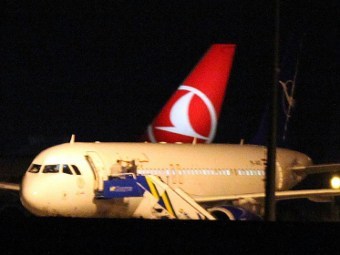 Самолет Syrian Air в аэропорту Анкары. Фото ©AFP