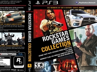 Фрагмент обложки Rockstar Games Collection