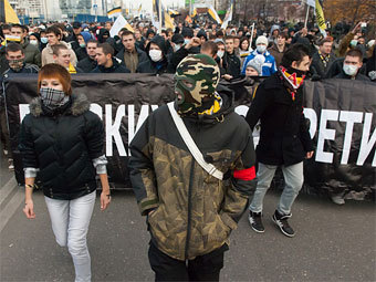"Русский марш", 2011 год. Фото "Ленты.ру"