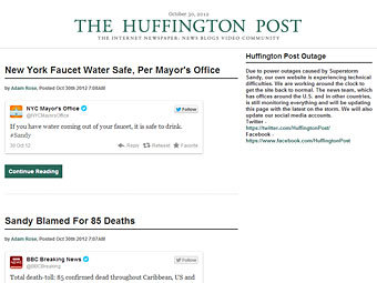 Скриншот с сайта huffingtonpost.com