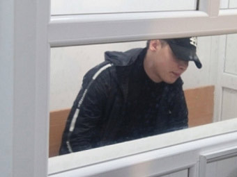 Владислав Челах в суде. Фото Владимира Прокопенко с сайта tengrinews.kz