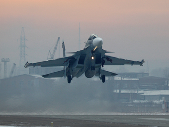 ВВС России получили первые два истребителя Су-30СМ