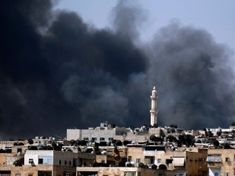Последствия боев в Алеппо. Архивное фото (c)AFP Последствия боев в Алеппо. Архивное фото (c)AFP