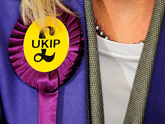 Эмблема партии UKIP. Фото Reuters Эмблема партии UKIP. Фото Reuters
