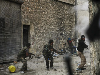 Сирийские повстанцы. Фото ©AFP