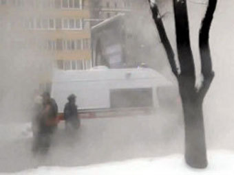 Кадр из видео на сайте fontanka.ru