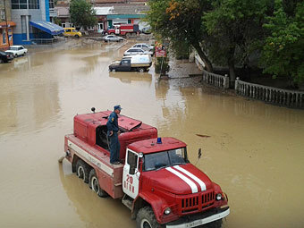 Последствия наводнения в Дербенте. Фото РИА Новости, Денис Говорилкин