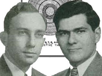 Джозеф Вудленд (слева) и Бернард Сильвер, фото с сайта drexel.edu