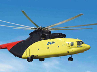 Ми-26Т авиакомпании 'ЮТэйр'. Фото: официальный сайт авиакомпании Ми-26Т авиакомпании 'ЮТэйр'. Фото: официальный сайт авиакомпании