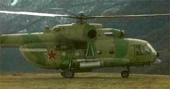 Вертолет Ми-8. Кадр телеканала ТВС, архив