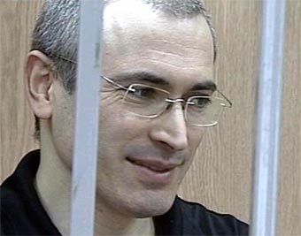 Михаил Ходорковский в суде. Кадр НТВ, архив