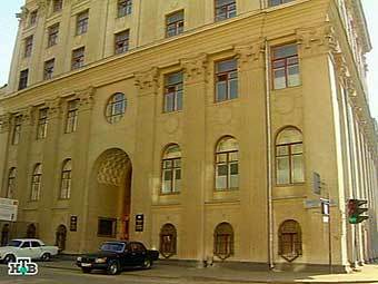 Здание Верховного суда РФ, кадр НТВ, архив