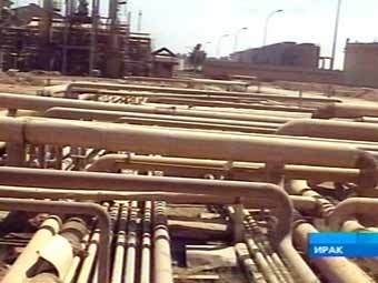 Нефтепровод в Ираке. Кадр Первого канала, архив