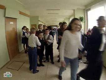 Школьники, кадр НТВ