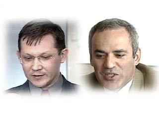 Владимир Рыжков и Гарри Каспаров, иллюстрация Ленты.Ру