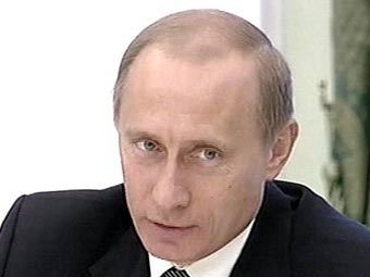 Владимир Путин, кадр НТВ, архив