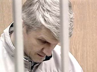 Платон Лебедев в зале суда, кадр телеканала НТВ, архив
